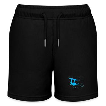 Wassersport Stunt Kitesurfer Wellenreiten Surfen - Kinder Organic Joggingshorts Mini Bolter von Stanley/Stella - Schwarz - Vorne