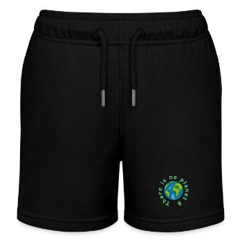 There Is No Planet B - Kids Organic Sweat Shorts by Stanley/Stella - black - Front