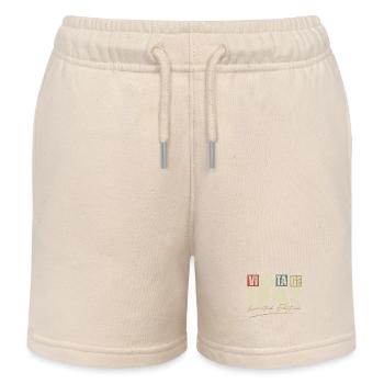 Vintage 1987 Original Cadeau Anniversaire 1987 - Short de jogging enfant bio Stanley/Stella - écru doux - Devant