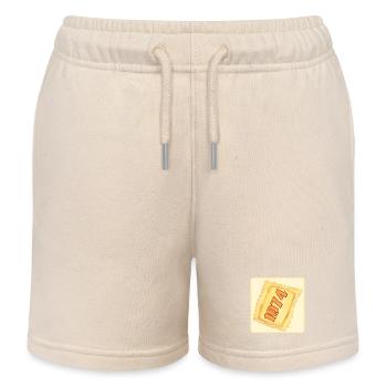 52. GEBURTSTAG 1974 PASTA - Kinder Organic Joggingshorts Mini Bolter von Stanley/Stella - Natur - Vorne
