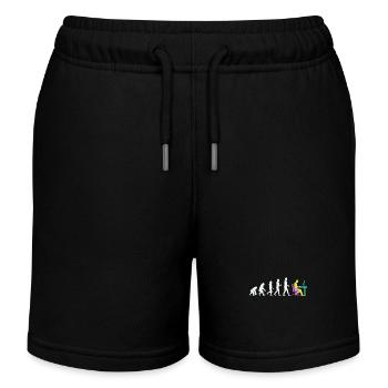Developer Evolution Computerfreak Open Source - Kinder Organic Joggingshorts Mini Bolter von Stanley/Stella - Schwarz - Vorne