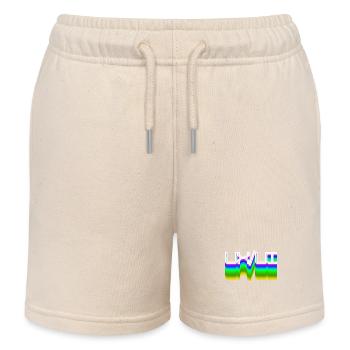 Scripting Code Developer Computer Science Web Developer - Kids Organic Sweat Shorts by Stanley/Stella - soft Ecru - Front