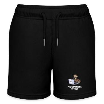 Skripting Programmierer Computer Debug Developer - Kinder Organic Joggingshorts Mini Bolter von Stanley/Stella - Schwarz - Vorne