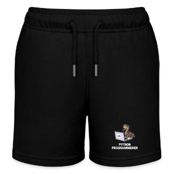 Développeur Coden Statement Programmeur informatique - Short de jogging enfant bio Stanley/Stella - noir - Devant