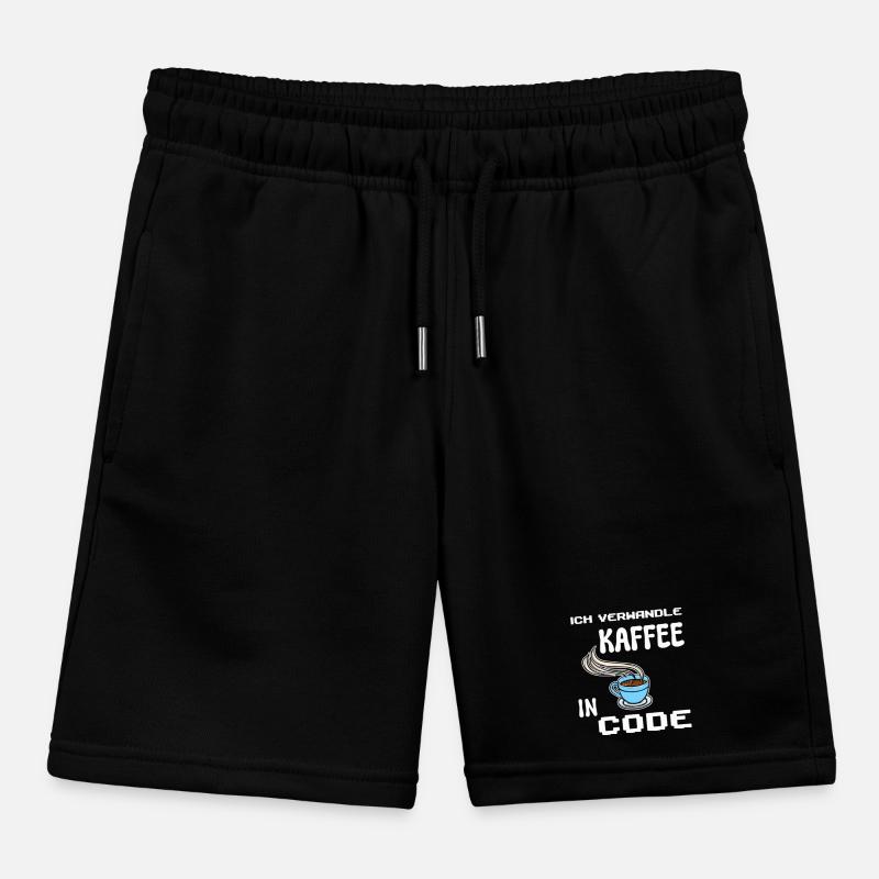 Développeur Computergeek Statement Codage Scripting Short de jogging enfant bio Stanley/Stella