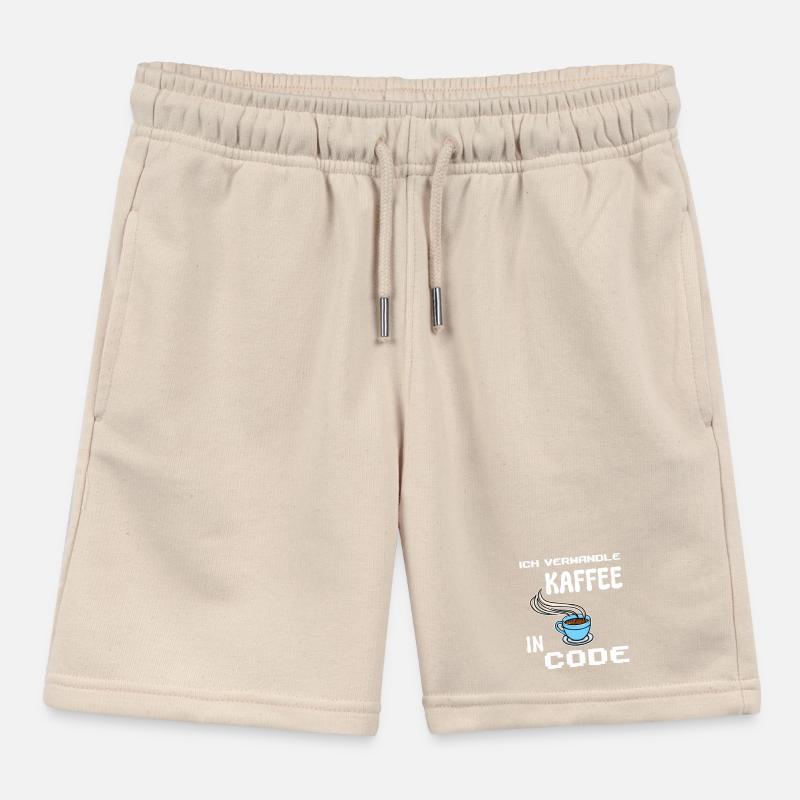 Développeur Computergeek Statement Codage Scripting Short de jogging enfant bio Stanley/Stella