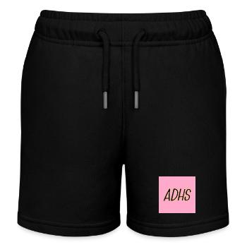 ADHS Psychologie - Kinder Organic Joggingshorts Mini Bolter von Stanley/Stella - Schwarz - Vorne