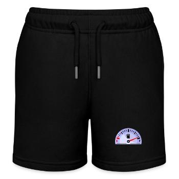 Gas Station Refueling Electric Energy Drive - Kids Organic Sweat Shorts by Stanley/Stella - black - Front