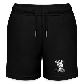 West Highland White Terrier Next Level Suit Gesch - Kids Organic Sweat Shorts by Stanley/Stella - black - Front