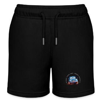 Nicht schlimm, Mama wäscht (Auto) - Kinder Organic Joggingshorts Mini Bolter von Stanley/Stella - Schwarz - Vorne