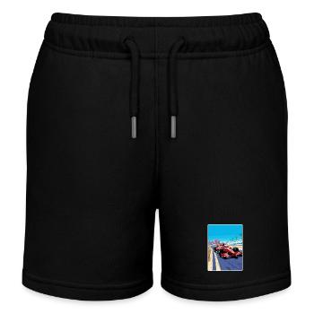 Manama Circuit Motorsport Race Bahrain Travel Card - Short de jogging enfant bio Stanley/Stella - noir - Devant