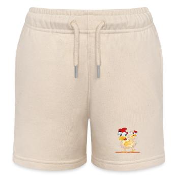 HÜHNER KOSTÜME PAARE - Kinder Organic Joggingshorts Mini Bolter von Stanley/Stella - Natur - Vorne