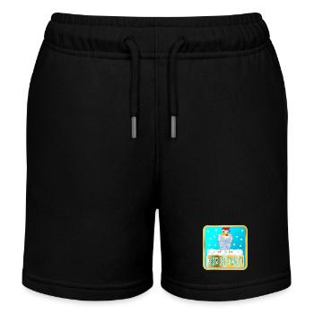 MIR IST KALT WINTER HÜHNER - Kinder Organic Joggingshorts Mini Bolter von Stanley/Stella - Schwarz - Vorne