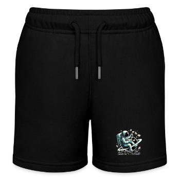 Vareniki Astronaut Yummy Gift - Kids Organic Sweat Shorts by Stanley/Stella - black - Front