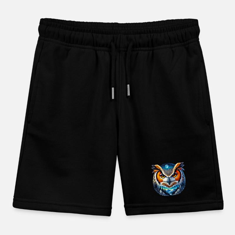 Eule Kinder Organic Joggingshorts Mini Bolter von Stanley/Stella
