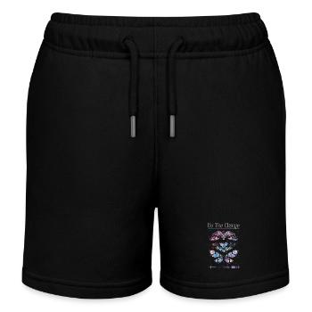 Soyez le changement – Transformation du papillon - Short de jogging enfant bio Stanley/Stella - noir - Devant