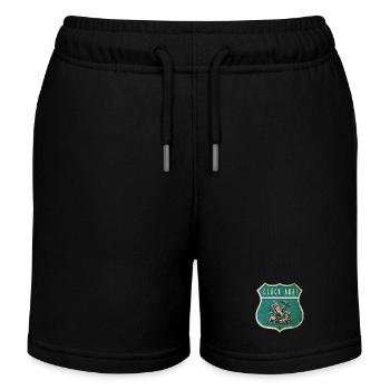Bergbau – Glaube & Arbeit - Kinder Organic Joggingshorts Mini Bolter von Stanley/Stella - Schwarz - Vorne