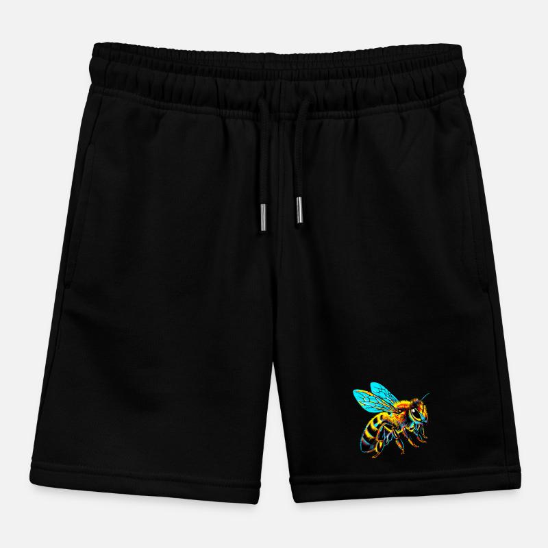Bee Kids Organic Sweat Shorts by Stanley/Stella