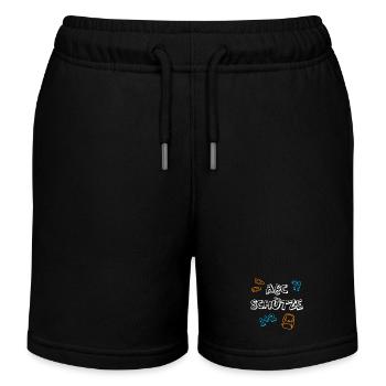 ABC Shooter School Débutants Satchel Élèves 1ère Année - Short de jogging enfant bio Stanley/Stella - noir - Devant