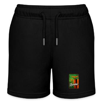Sambia – Adler über Afrikas Weiten - Kinder Organic Joggingshorts Mini Bolter von Stanley/Stella - Schwarz - Vorne