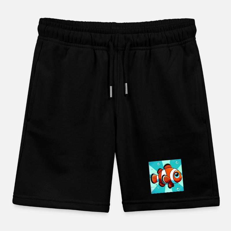 Clownfisch Kinder Organic Joggingshorts Mini Bolter von Stanley/Stella