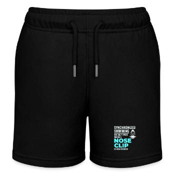 Pince-nez tendance pour la natation synchronisée - Short de jogging enfant bio Stanley/Stella - noir - Devant