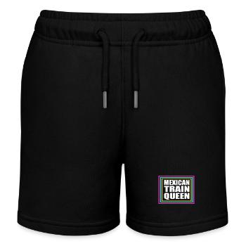 Domino Mexican Train - Kinder Organic Joggingshorts Mini Bolter von Stanley/Stella - Schwarz - Vorne