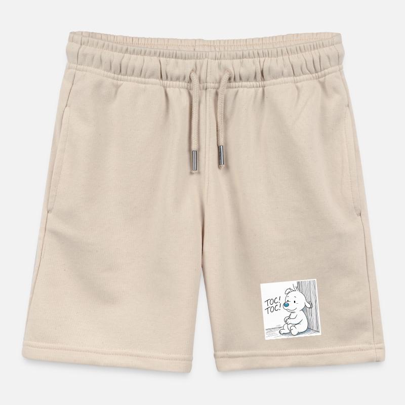 Idéfix Frappe Toc Toc Toc Short de jogging enfant bio Stanley/Stella