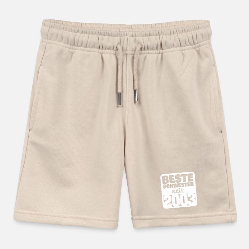 Schwester 2003 Kinder Organic Joggingshorts Mini Bolter von Stanley/Stella