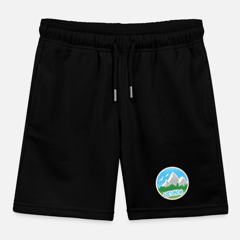 Nevada as Nevada Kids Organic Sweat Shorts by Stanley/Stella