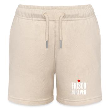 Frisco Forever San Francisco City Love - Kids Organic Sweat Shorts by Stanley/Stella - soft Ecru - Front