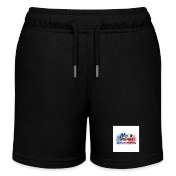 Always Toulouse - Kids Organic Sweat Shorts by Stanley/Stella - black - Front