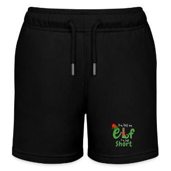 Je ne suis pas petit, je suis elfe - Short de jogging enfant bio Stanley/Stella - noir - Devant
