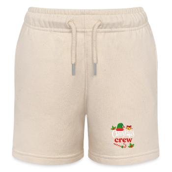 Équipage de Noël - Short de jogging enfant bio Stanley/Stella - écru doux - Devant