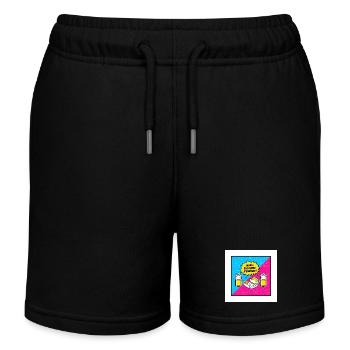 Mode économie d'énergie Hamac - Short de jogging enfant bio Stanley/Stella - noir - Devant