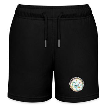Geschenk für Elektroingenieur, Lustige Schaltkreise Shirt - Kinder Organic Joggingshorts Mini Bolter von Stanley/Stella - Schwarz - Vorne