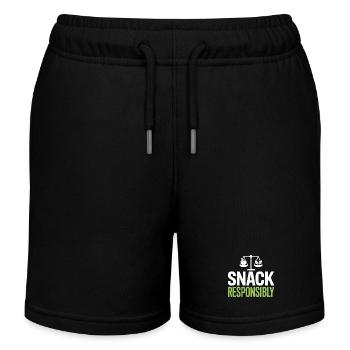 Évaluation alimentaire experte de diététicien agréé - Short de jogging enfant bio Stanley/Stella - noir - Devant