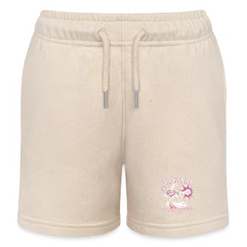 Hors de sorts mais pas de coquilles - Cool Wizard - Short de jogging enfant bio Stanley/Stella - écru doux - Devant