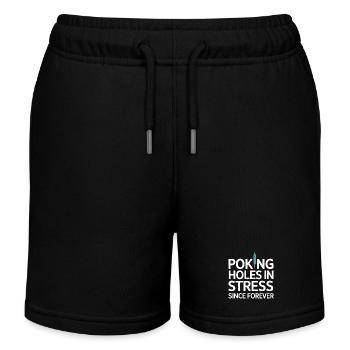 Praticien agréé en MTC Expert en Calme - Short de jogging enfant bio Stanley/Stella - noir - Devant
