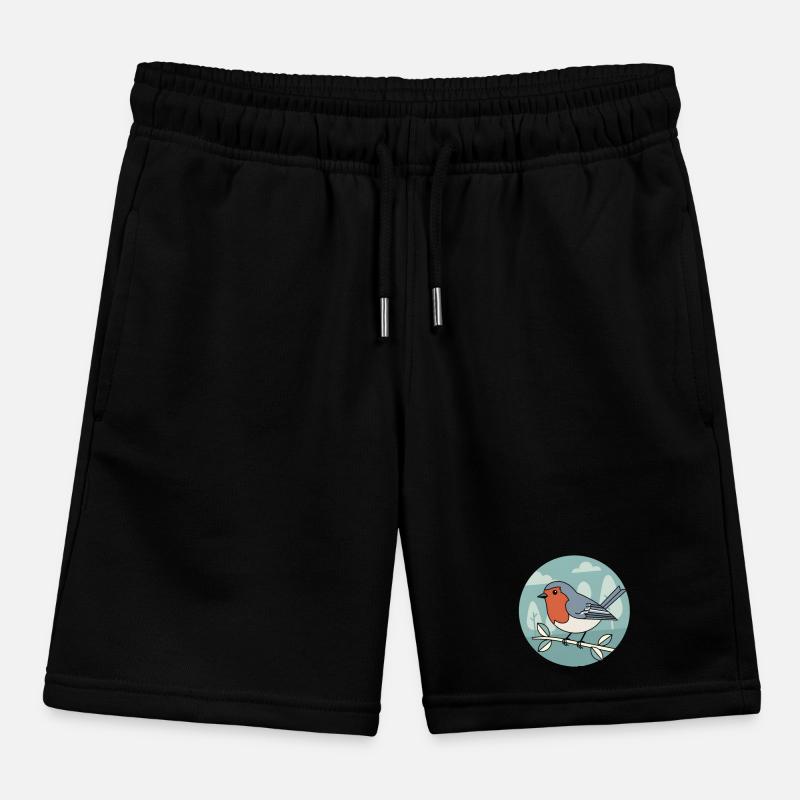 rouge-gorge Short de jogging enfant bio Stanley/Stella