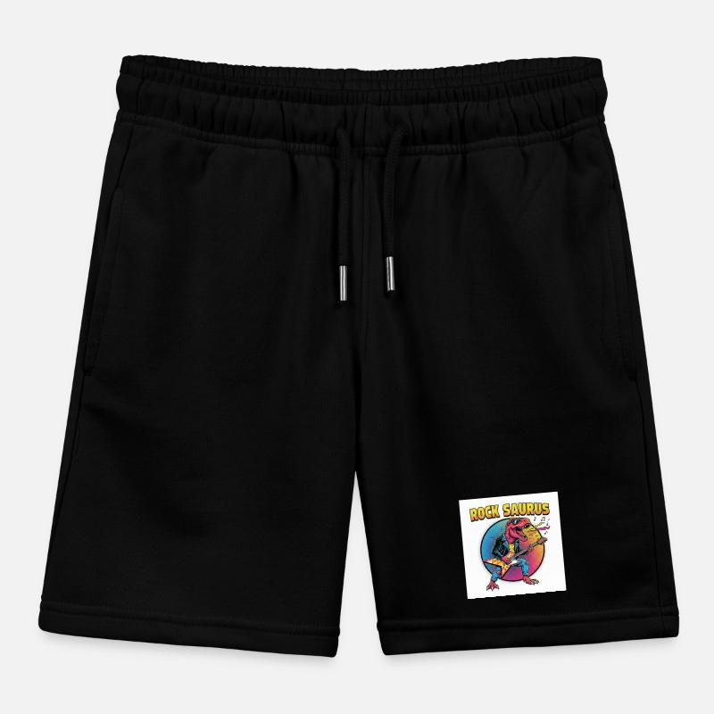 Rock Saurus Gitarrenheld Kinder Organic Joggingshorts Mini Bolter von Stanley/Stella