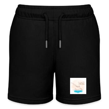 Rébellion au bord de la piscine - Short de jogging enfant bio Stanley/Stella - noir - Devant