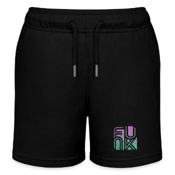 Funk Vintage - Kids Organic Sweat Shorts by Stanley/Stella - black - Front