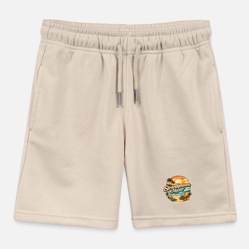 Beach Breaks Master Rétro Short de jogging enfant bio Stanley/Stella