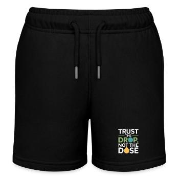 Spécialiste certifié en dilution clinique en vêtements - Short de jogging enfant bio Stanley/Stella - noir - Devant