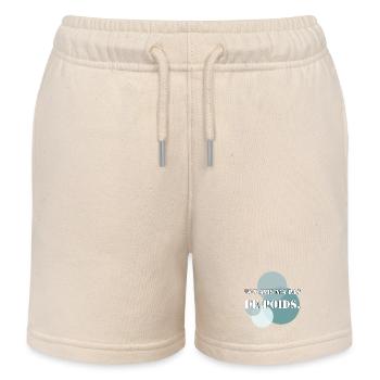 DEINE MEINUNG HAT KEIN GEWICHT. - Kinder Organic Joggingshorts Mini Bolter von Stanley/Stella - Natur - Vorne