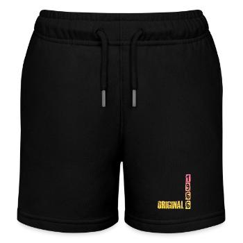 Original 1966 - Kids Organic Sweat Shorts by Stanley/Stella - black - Front