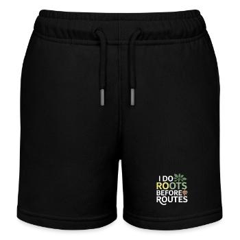 Zertifizierte klinische Ursachenspezialisten-Ausrüstung - Kinder Organic Joggingshorts Mini Bolter von Stanley/Stella - Schwarz - Vorne
