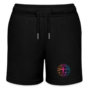 foosball - Kids Organic Sweat Shorts by Stanley/Stella - black - Front