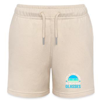 Optiker Augenarzt Optik - Kinder Organic Joggingshorts Mini Bolter von Stanley/Stella - Natur - Vorne